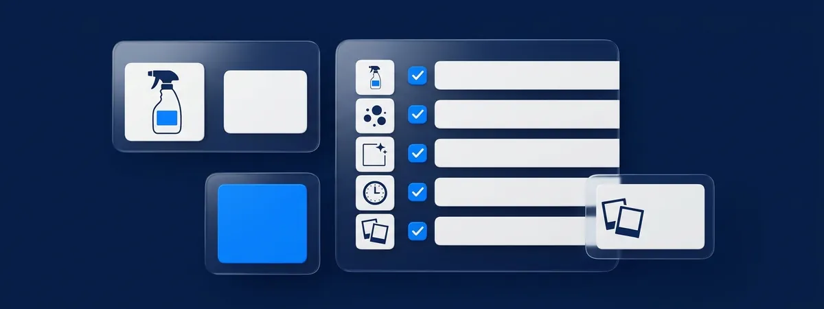 Cleaning Google listing checklist for services, area, hours and photos