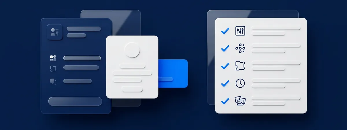 Illustrated checklist for an electrician's Google listing